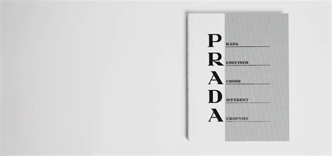 prada redefined across different acronyms|Prada Acronyms .